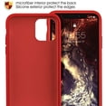 thumbnail image 4 of Designed for iPhone 11 Silicone Case, Protection Shockproof Dropproof Dustproof Anti-Scratch Phone Case Cover for iPhone 11, Red, 4 of 5