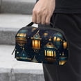 thumbnail image 2 of Lantern Electronic Organizer Travel Case, Oxford Fabric Waterproof PC Case Cable Organizer Cord and Cable Organizer Electronic Travel Case Organizer, 5.9x9.44x3.14 in, 2 of 6