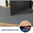 thumbnail image 5 of Hallway Runner Rug, 3' x 10' Washable Kitchen Runner Rug for Bedroom, Non-Slip Floor Protector for Laundry Entryway, Stain Resistant Runner Carpet for Bathroom, Floor Mat for Home, Light Gray, 5 of 16