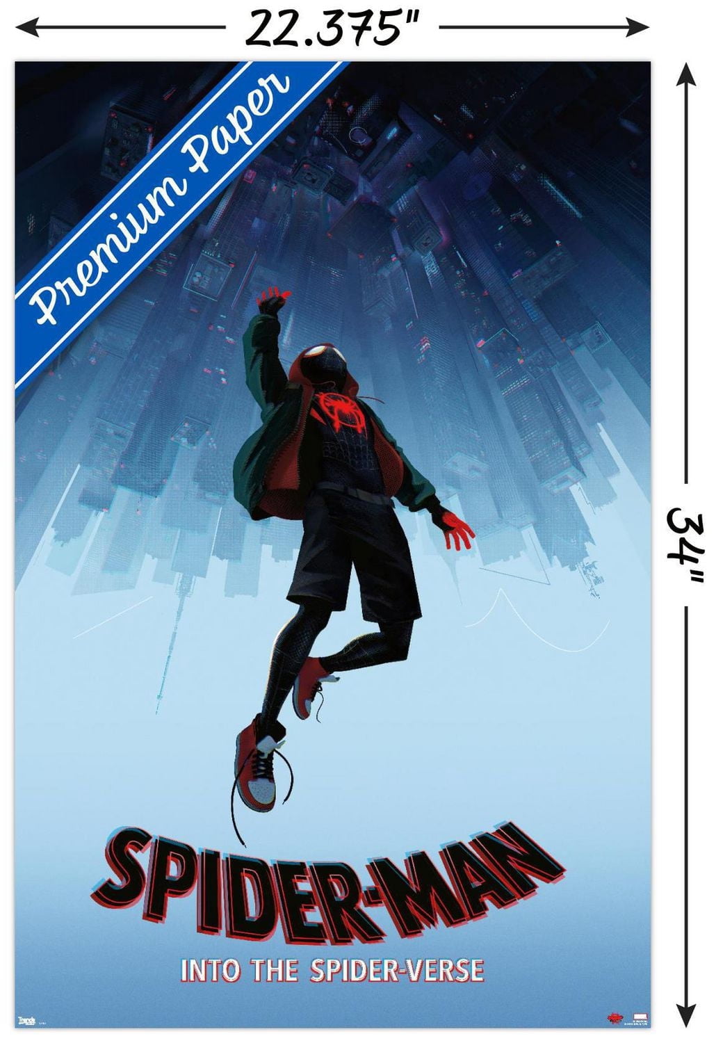 Marvel Spider-Man - Into The Spider-Verse - Falling Wall Poster