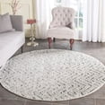thumbnail image 2 of Safavieh Adirondack Collection ADR104N Ivory and Charcoal Vintage Geometric Round Area Rug (6' Diameter), 2 of 3