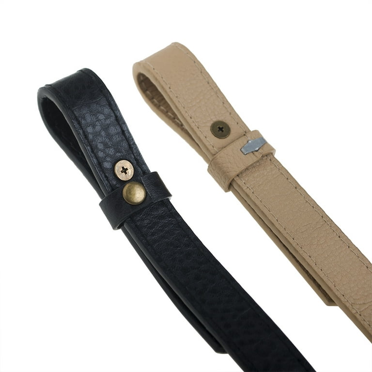  TOPTIE Adjustable Shoulder Bag Strap, PU Leather Replacement Purse  Straps 21-23 Long (Black)