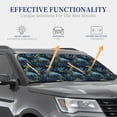 thumbnail image 7 of Picia Cartoon Dinosaur 2 Piece Car Windshield Sun Shade Foldable | Foldable Sun Shield for Front Window Blocks UV Rays and Keeps Your Vehicle Cool-Large, 7 of 7