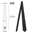 thumbnail image 2 of Fotbe Solar System Planets Space Corbata Clásica para Hombre con Estampado – Corbata de Seda Jacquard Tejida, para Negocios, Bodas y Eventos Formales, 2 of 7