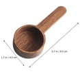 thumbnail image 2 of 1Pc Powder Spoon Coffee Measure Scoop Measuring Spoons Wood Measuring Spoon, 2 of 6