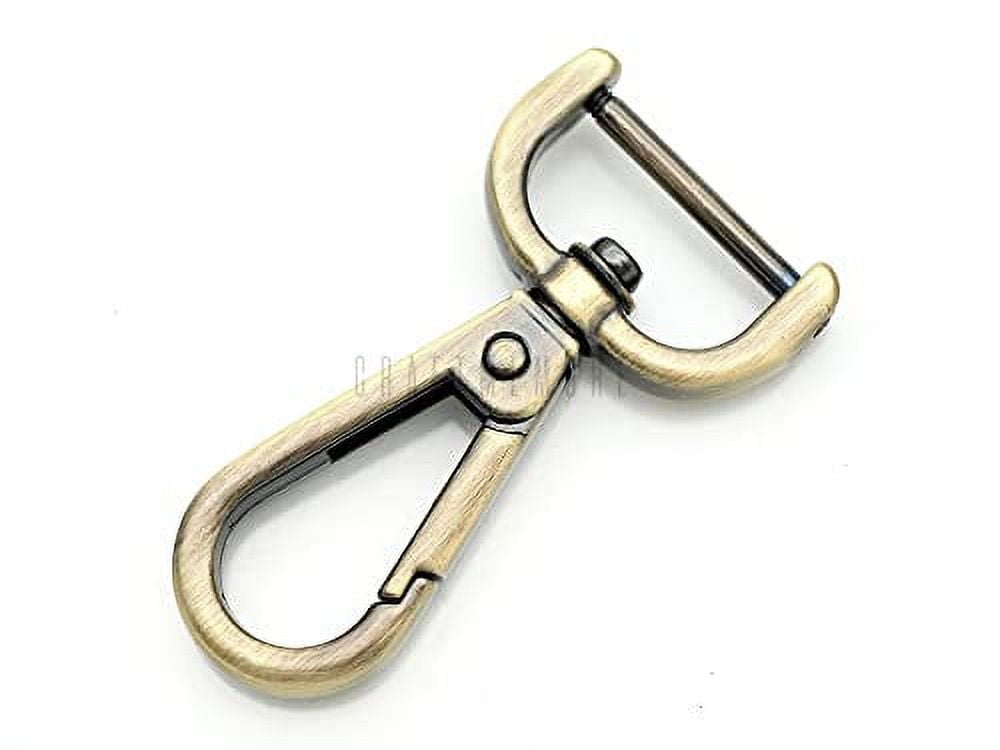 Buy CRAFTMEMORE 2 Sets 1 Swivel Push Gate Snap Hooks Lobster Claw