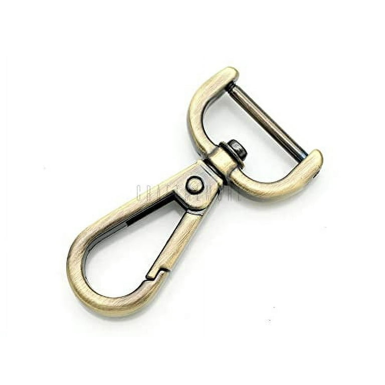 CRAFTMEMORE Swivel Trigger Snap Hooks Classic Lobster Clasps with