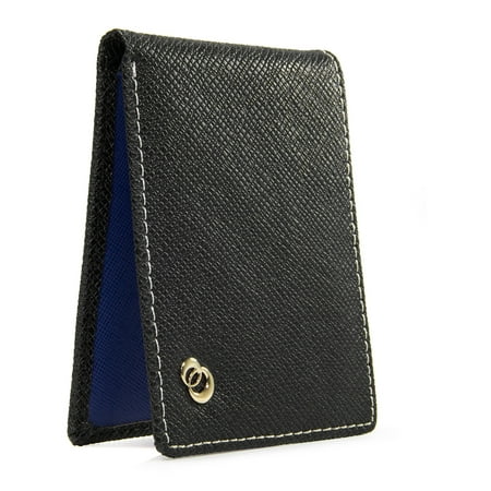 Multi Card Minimalist Slim Bifold Leather Men Travel Wallet Pocket Holder, Best Mens Wallets for Cash, ID, Credit