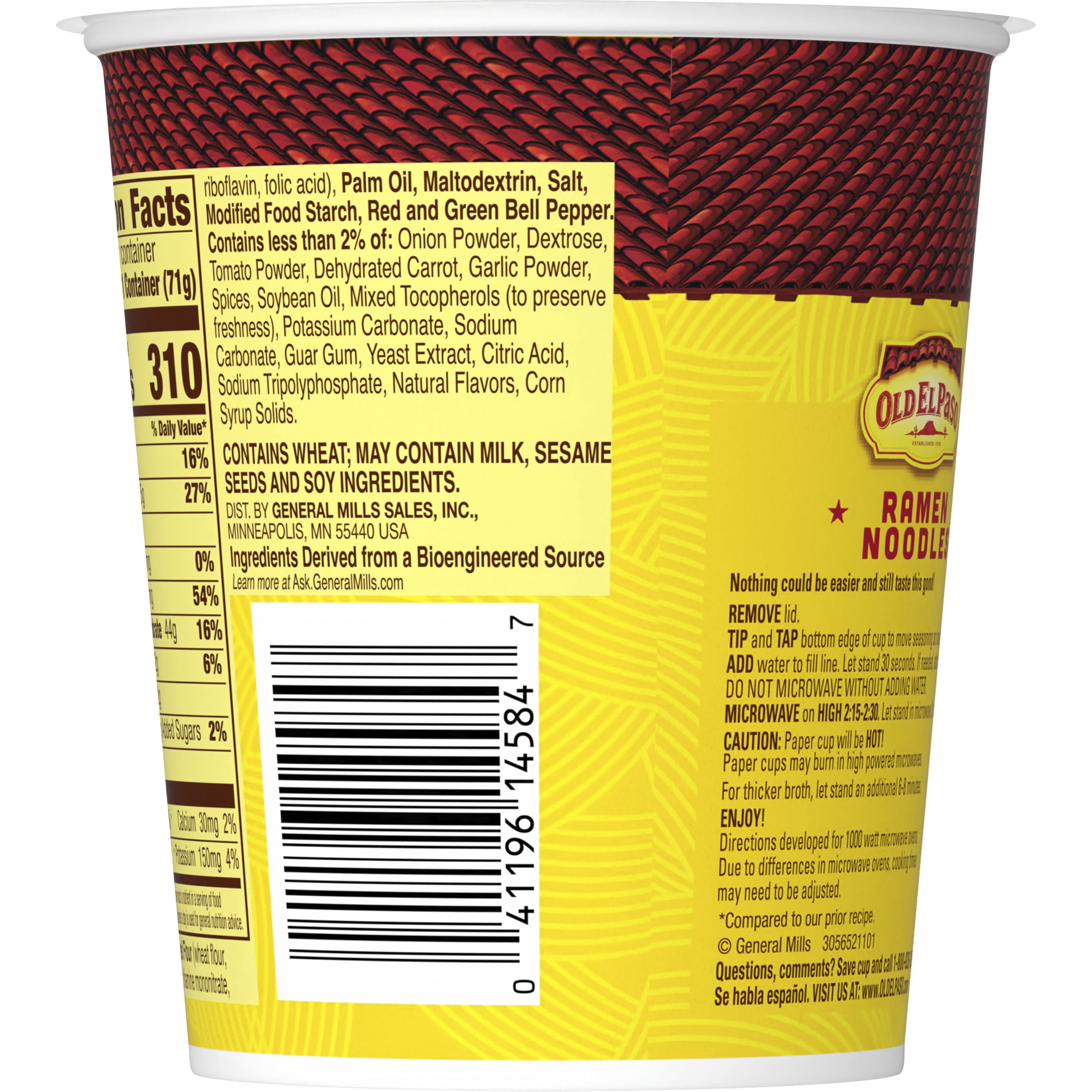 Old El Paso Birria Ramen Noodles Cup