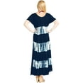 thumbnail image 5 of HAPPY BAY Women's Loose Fashion House Wear Swing Dresses L-XL Denim, Tie Dye, 5 of 5