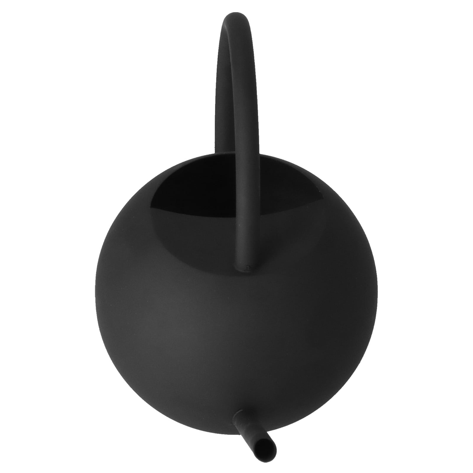 Riousery 400ml / 13.5 oz Black Stainless Steel Watering Can Long Spout Plant Kettle Pot for Indoor Outdoor Garden Patio Balcony