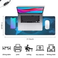 thumbnail image 5 of Ultimate Precision Gaming: X-Large Mouse Pad with Soft Silk Fluid Fabric & Anti-Slip Base - Ideal for Company Office & Gamers (31.5x11.8 Inch), 5 of 7