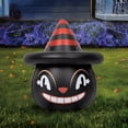 thumbnail image 2 of Blow-Up Vintage Cat Yard Inflatable, Multicolor, 2.5', Halloween by Way To Celebrate, 2 of 6