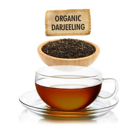 English Tea Store Organic Darjeeling Tea Loose Leaf - Sampler Size 1oz