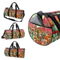 thumbnail image 3 of Cactus Large Capacity Sports Bag, Gym Bags for Basketball and Soccer, 17.7 Inches with Interior Zipper Pocket, 3 of 6
