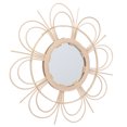 thumbnail image 4 of Woven Wall Hanging Mirror Rattan Wall Mirror Rattan Hanging Mirror Decor, 4 of 9