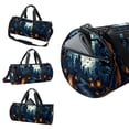 thumbnail image 3 of Cemetery Gym Bags, Travel Tote, Sports Bag, Yoga Bag - 17.7 Inches Size with Interior Zipper Pocket - Large Capacity, 3 of 6