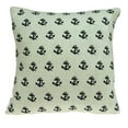 thumbnail image 5 of 20" x 7" x 20" Nautical Blue Pillow Cover With Poly Insert, 5 of 5