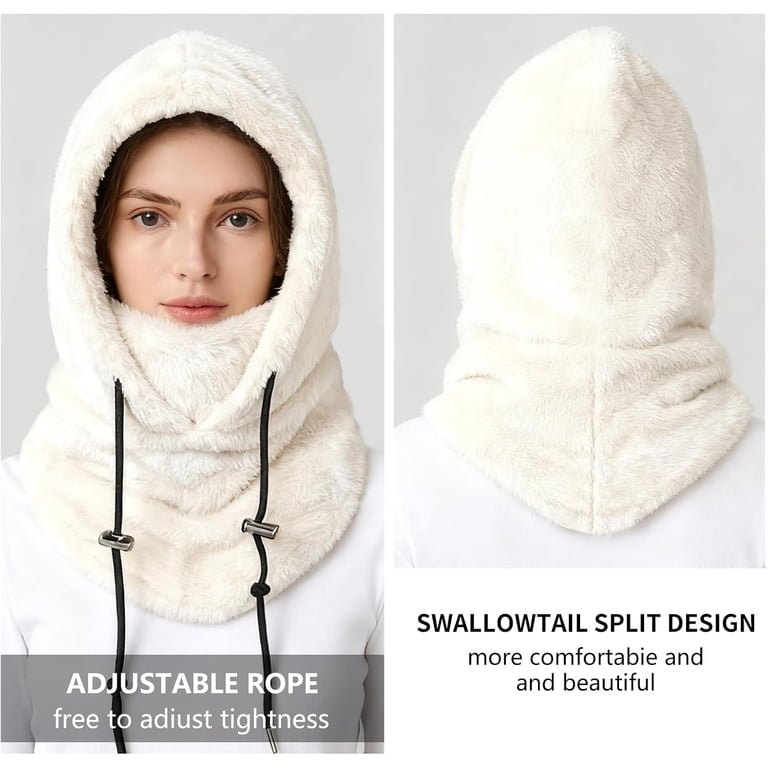 Fleece Balaclava Ski Mask Windproof Winter Face Mask Neck  display picture 1