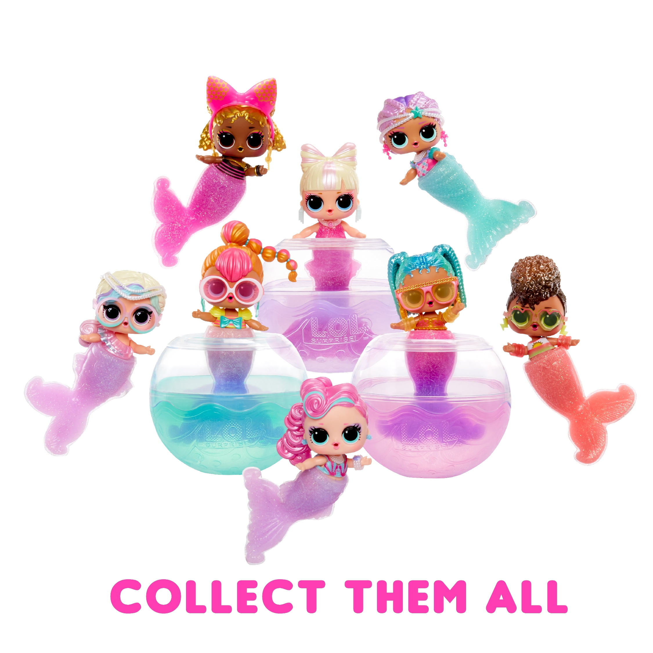 LOL Surprise Mermaids Tots with Color Change Tails, Ages 4+