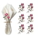 thumbnail image 3 of Rose Napkin Ring Alloy Napkin Rings Napkins Rings, 3 of 4