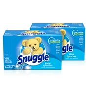 Snuggle Fabric Softener Dryer Sheets, Blue Sparkle, 320 Count