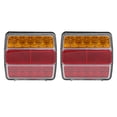 thumbnail image 3 of LED Taillight Rear Lamp Red Yellow Turn Signal Light Safety Warning for Trailer Truck, 3 of 9