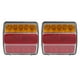 thumbnail image 3 of Luz De Señal De Escape De 3W, 12 Piezas, 110-240 V, Señal De Escape LED, Para Instrucciones De Iluminación De Evacuación De Emergencia, 3 of 7