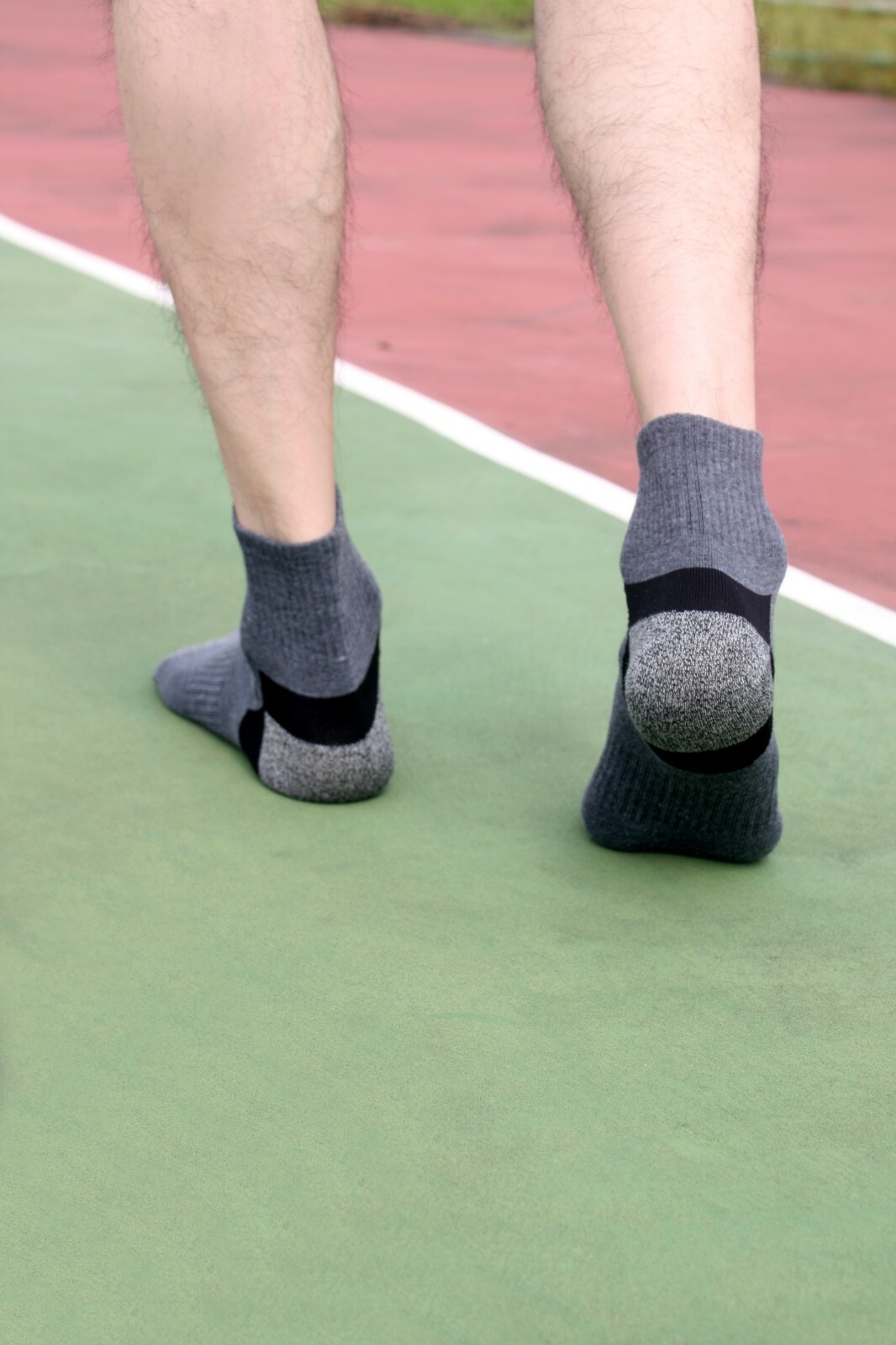 B&Q Lot 3 Pairs Men's Mid Cut Ankle Quarter Athletic Breathable Sport Cotton Socks 6