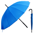 thumbnail image 1 of Paraguas De 16 Varillas Resistentes al Viento, Diseño Elegante, Diferentes Colores (Azul) REGALOMEX YC012524, 1 of 6