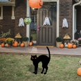 thumbnail image 5 of BNNG Black Cat Halloween Decorations Plastic Yard Signs with Stakes,Halloween Decorations Outdoor, Scary Silhouette with Glow in Dark Eyes for Outdoor Yard Lawn Garden Halloween Decor, 5 of 6