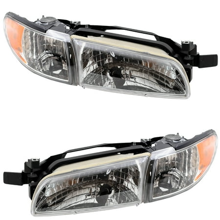 Brock Headlights Headlamps Driver And Penger Replacements For 97 Brock Headlights Headlamps Driver And Penger Replacements For 97 03 Pontiac Grand Prix 19149891 19149893