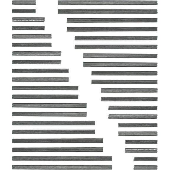 Carbon-Fiber-Axle Technical Parts - 40 Piece MOC Building Blocks Cross Axles Compatible with Lego