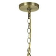thumbnail image 2 of Metal Chandelier with 5 Candelabra Holders, Gold, 2 of 5