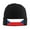 Black, variant on Czech Republic Beanie Hat Men Women Warm Printed Cap Knit Beanies Hats Outdoor Winter Red