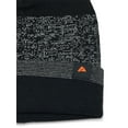 thumbnail image 4 of Ozark Trail Men's Rugby Stripe Beanie, Black Soot, 4 of 4