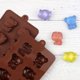 thumbnail image 2 of Diversos moldes de silicona para hacer chocolate con animales, silicona de grado alimenticio para chocolate, dulces, cubitos de hielo y golosinas para perros. 2 piezas, 2 of 4