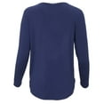 thumbnail image 2 of Boxercraft BW3102 Women's Bamboo Long Sleeve Tee-Navy-S, 2 of 2