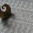 thumbnail image 2 of Paco Home Modern Oudoor Rug Boho Design in Grey - 3'11" x 5'3" (4'x5'), 2 of 5