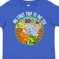 thumbnail image 4 of Inktastic 1st Trip to Zoo Animals Boys or Girls Toddler T-Shirt, 4 of 5