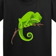 thumbnail image 4 of Inktastic Cute Chameleon Youth T-Shirt, 4 of 5