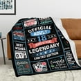 thumbnail image 5 of 18th Birthday Gifts for Boy, 18 Year Old Boy Birthday Gifts, Gifts for Boy Turning 18, 18 Birthday Gift Ideas Throw Blanket 60 x 50 Inch, Gifts for 18 Year Old Male, 18 Birthday Decorations for Men, 5 of 6
