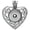 Silver, variant on Oval Necklace Pendant Silver Snap Jewelry Fits 18MM 20MM Ginger Charm Buttons