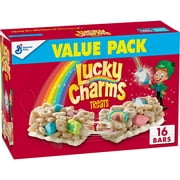 Lucky Charms Breakfast Cereal MGF3Treat Bars, Snack Bars, Value Pack, 16 ct
