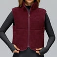 thumbnail image 5 of VoleFox Winter Fleece Sleeveless Zip Up Vest Stand Collar Workout Running Sports Jacket for Men Women, 5 of 15