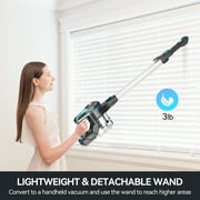 INSE Cordless Vacuum Cleaner for Home,Upgraded 38kPa/50Mins Stick Vacuum Lightweight with Self-Standing,N520