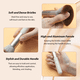thumbnail image 5 of DUAIU Kit de 18 Pinceles de Maquillaje Profesional - Incluye 2 Esponjas y Bolsa de Viaje | Brochas Sintéticas Premium para Base, Rubor y Sombros, 5 of 5