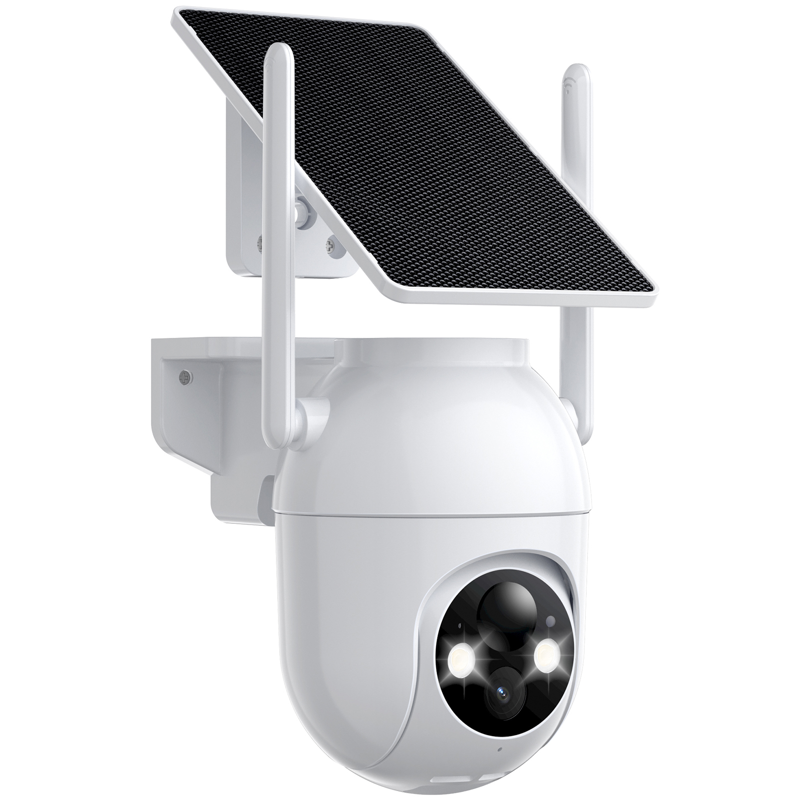PELARD Solar Wireless Outdoor Security Camera, 4K 360° photo 2