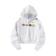 thumbnail image 3 of Sudadera con Capucha Informal para Mujer, Sudadera con Capucha, Sudadera de Manga Larga, Disfraz, Top Corto, Ropa para Mujer para Caminar Por La Calle XL, 3 of 10