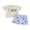 Apricot, variant on BemeyourBBs Toddler Baby Boys Summer Clothes Newborn Baby Boy Golf Outfits 0 6 12 18 24 Months 2 3 4 Years Golf Elements Embroidery Short Sleeve T-Shirts Elastic Waist Plaid Shorts 2Pcs Set